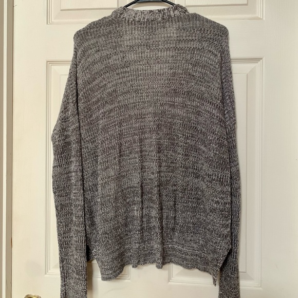 Forever 21 grey slouchy cardigan - Picture 6 of 8